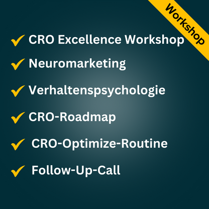 Conversion-Rate-Optimierung Advanced